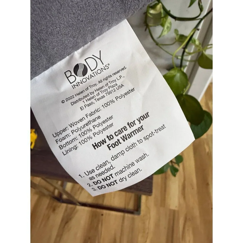 Body Innovations Heated Foot Warmer with Massage